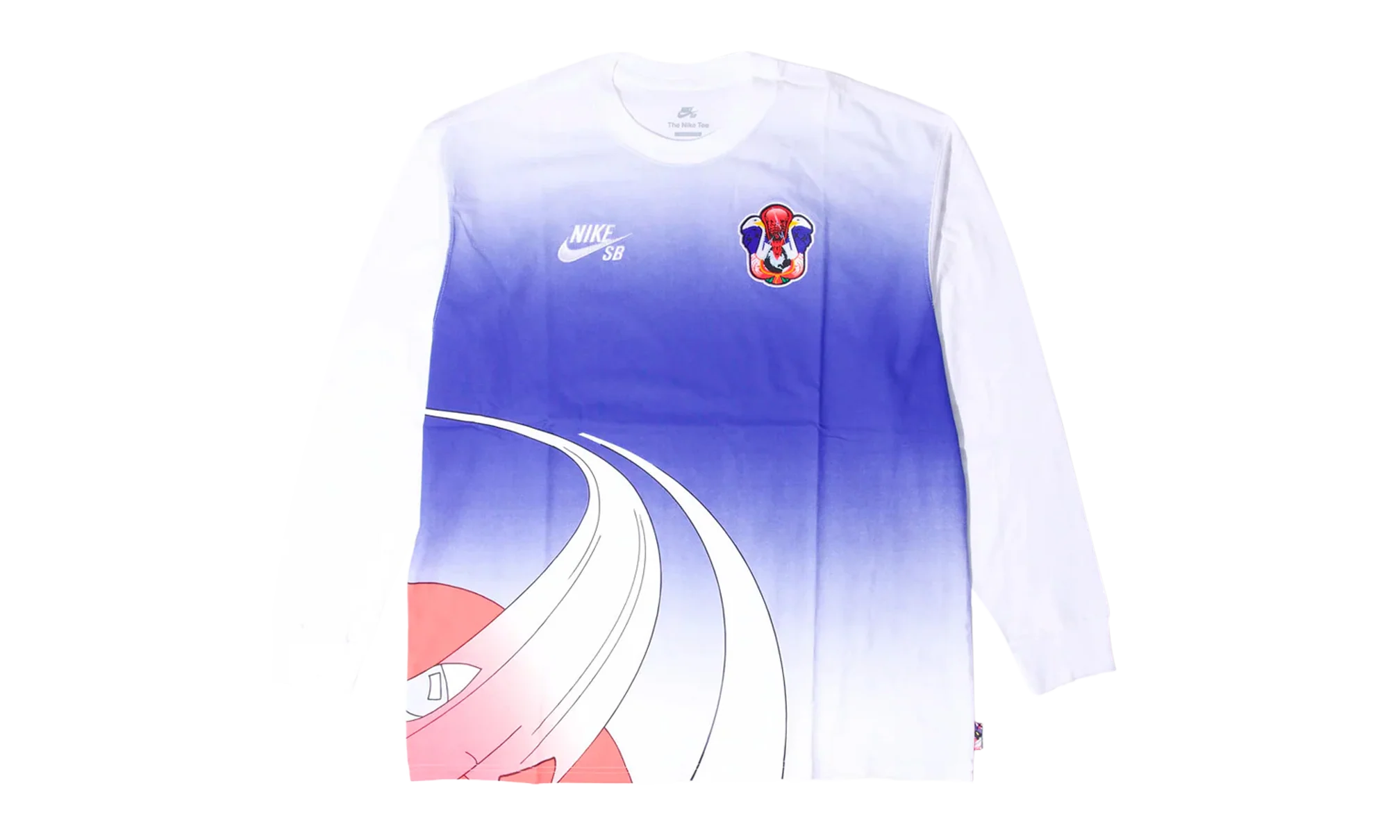 SB Long-Sleeve Skate T-Shirt "Team USA Olympics - White" HF4376 100