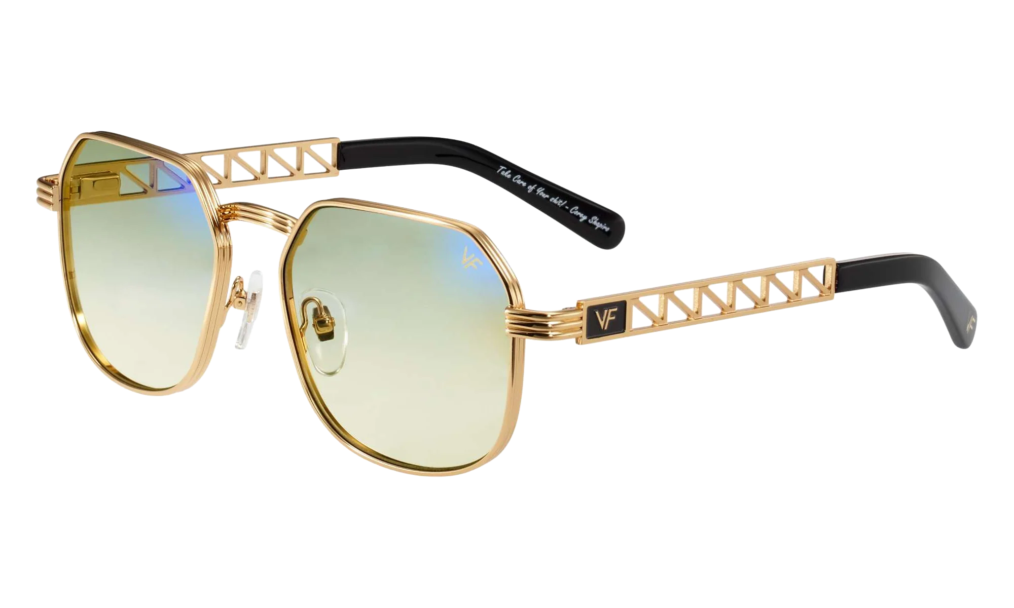 CEO Jacques Cartier Edition 24KT "Yellow Gold / Powder Green Flash Blue" JCCE2 0004 11A6