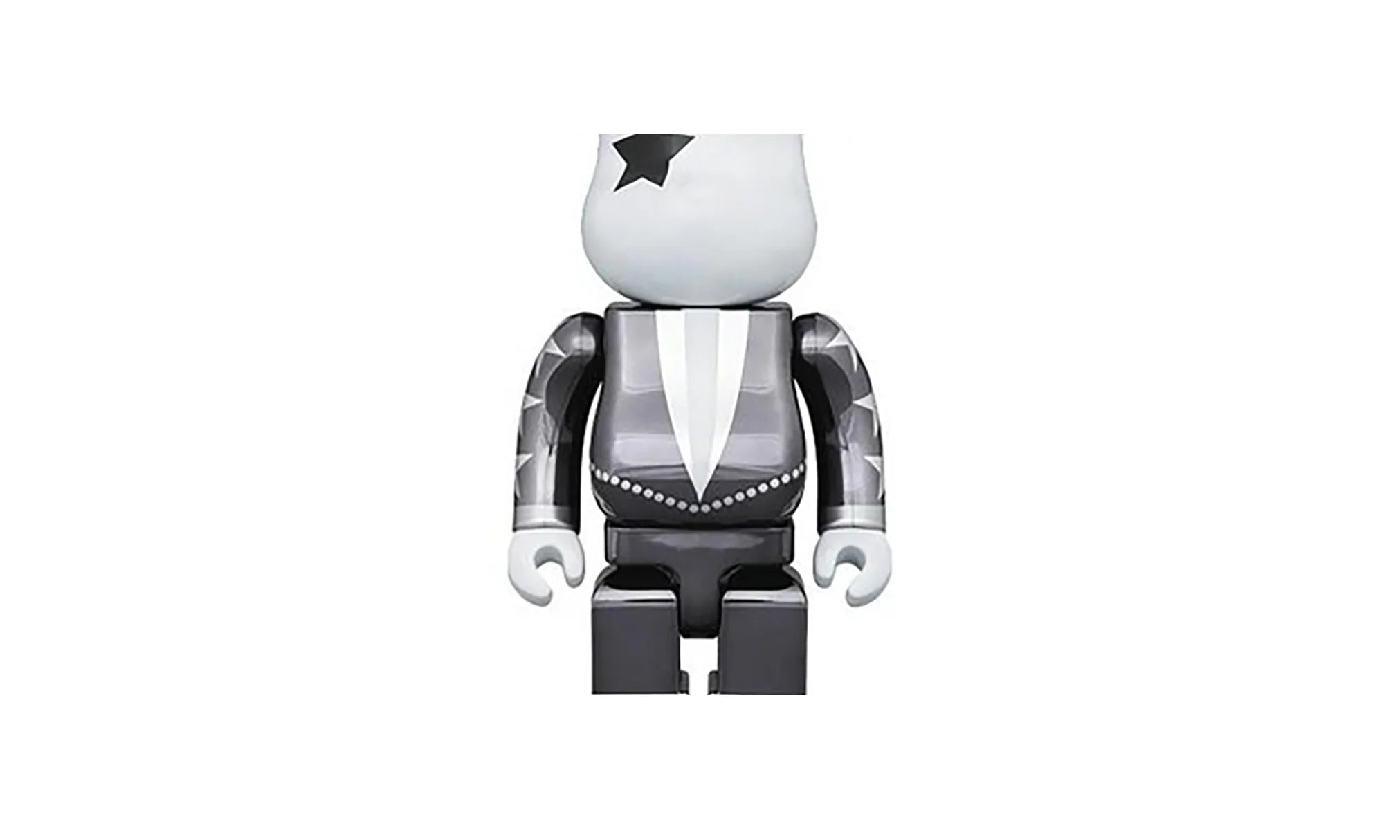 Bearbrick x KISS Star Child "Chrome Ver. - 1000%" MEDI3049
