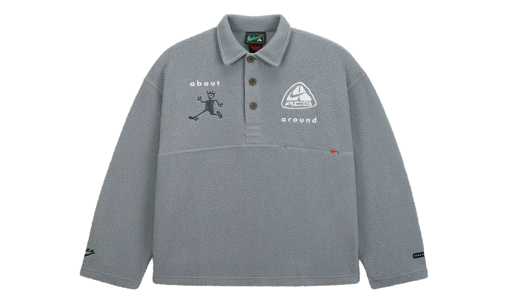 ACG x CPFM L/S Polo "Grey" II1121 084