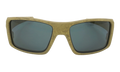 Heliostat Polarized Sunglasses "Matte Stone Desert Tan / PRIZM Grey" OO9231 17
