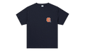 EE BASIC T-SHIRT "SS25 - Ebony/Orange" EE648