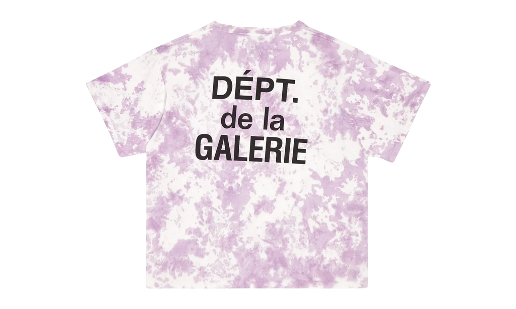 French T-Shirt "Lavender Tie Dye" GD056