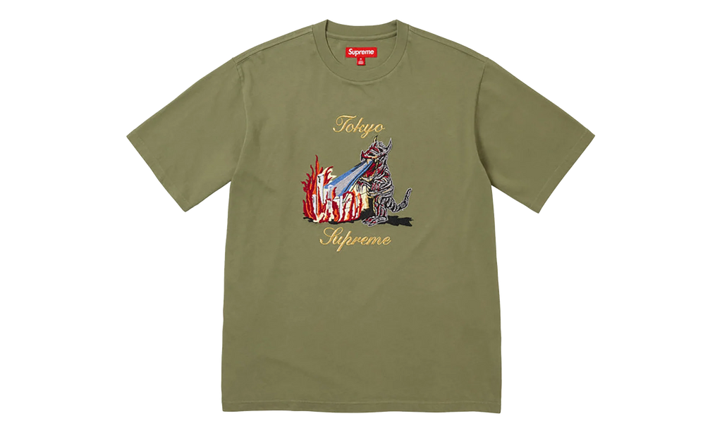 Monster S/S Top "SS26 - Light Olive" SU27399