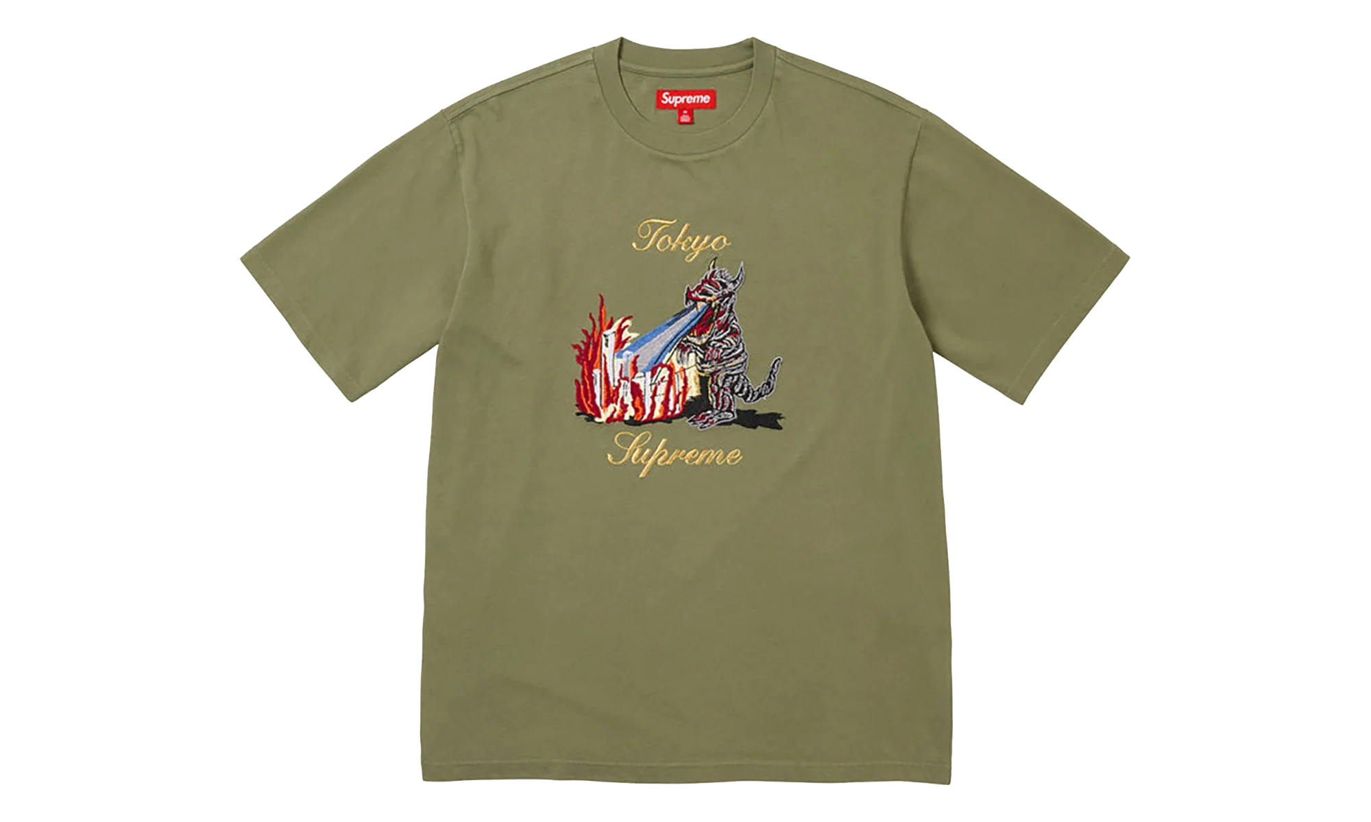 Monster S/S Top "SS26 - Light Olive" SU27399