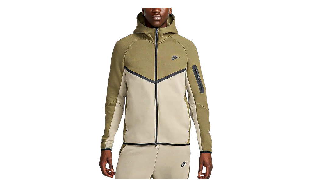 Tech Fleece Windrunner Full-Zip Jacket "Medium Olive / Light Army / Black" HV0949 222