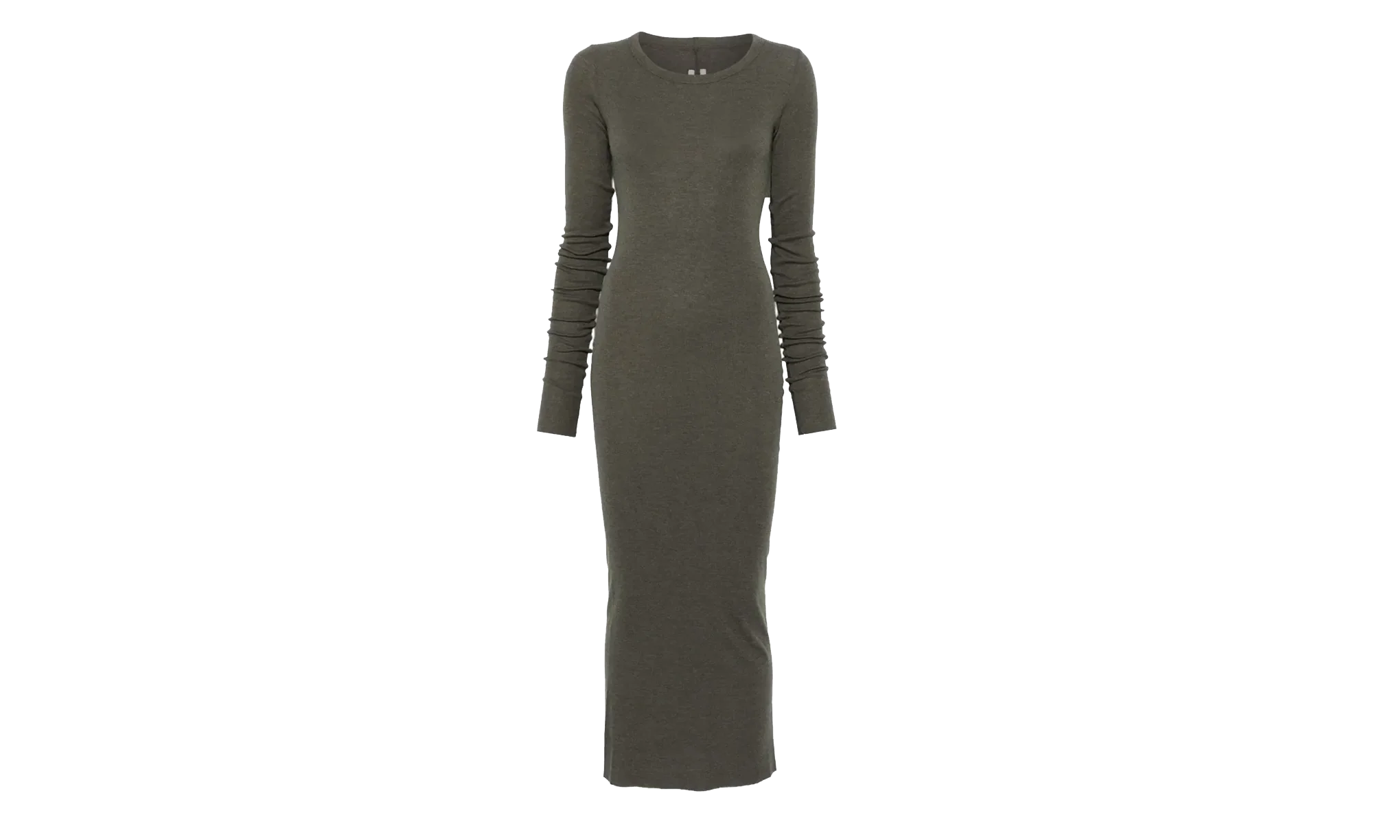 Abito Rib Long-Sleeve Dress WMNS "Bosco" RP02E4546 RJR 25