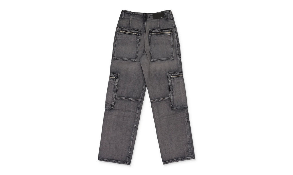 Loose Straight Cargo Pants Wmns "Black" PF22WDF019_BLACK