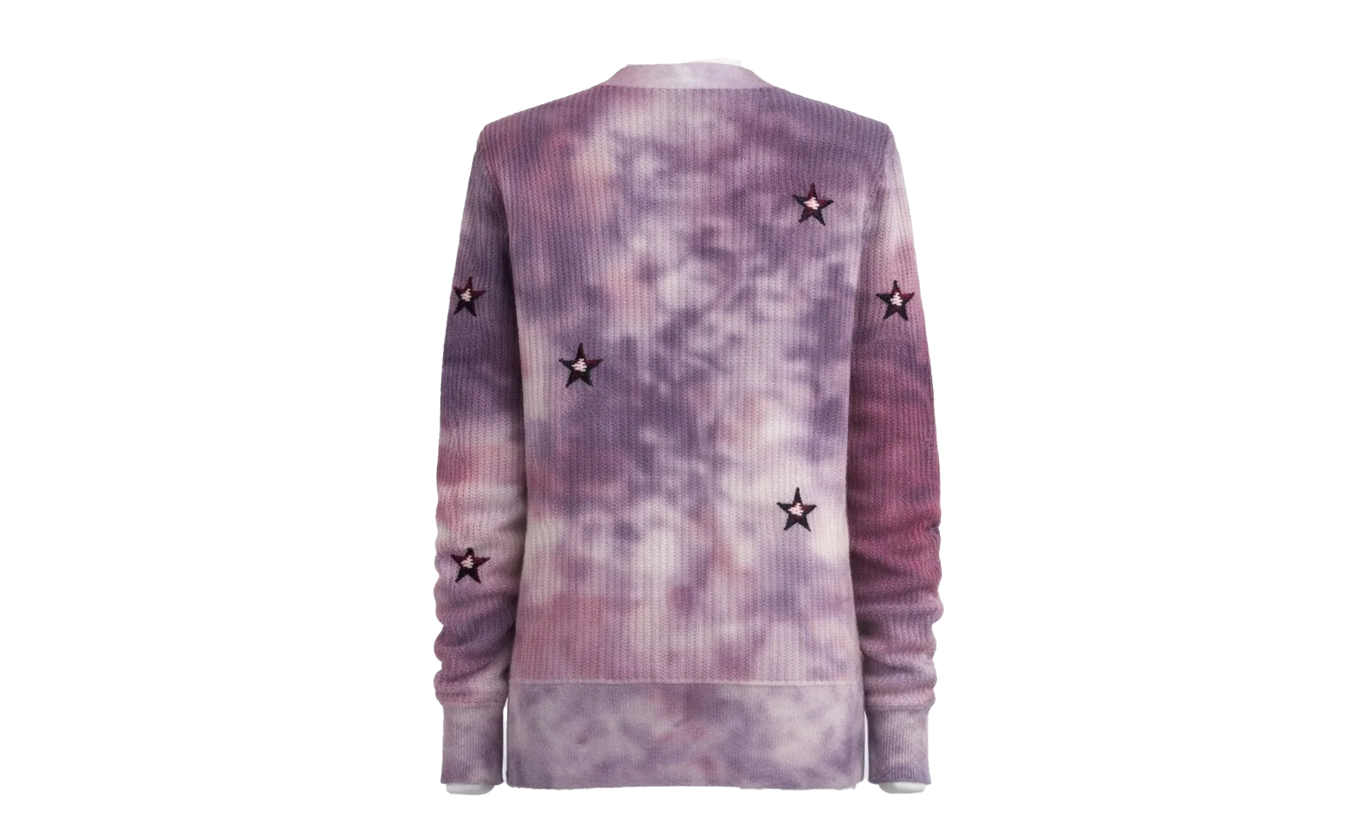 Tie Dye Stars Cardigan Sweater "Multi-Color" Y0W05279CC MUL