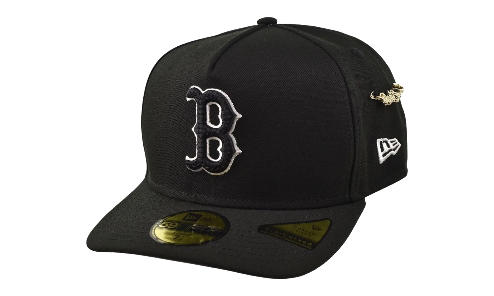 59FIFTY Boston Red Sox Fitted Hat "Script Safety Pin" 60668859