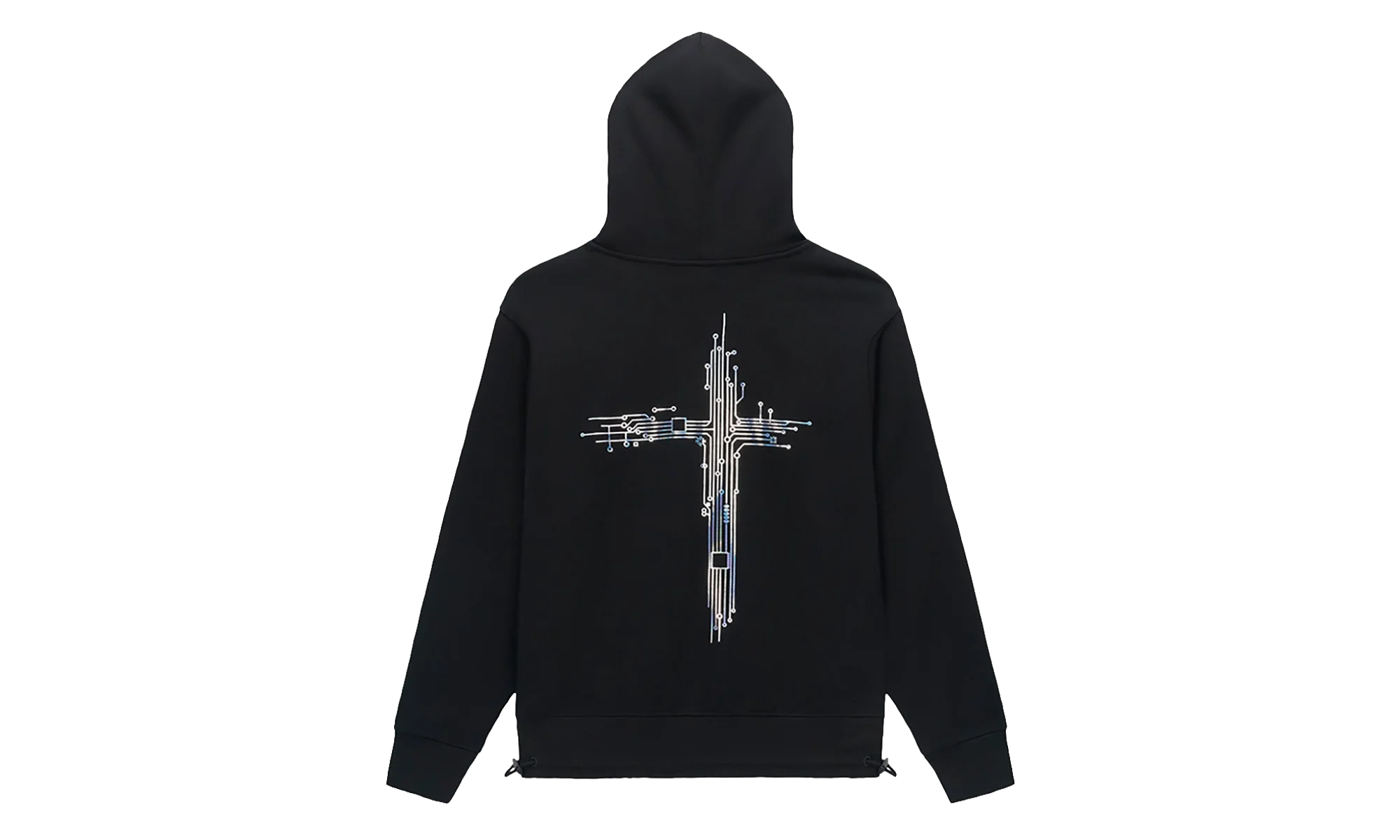 Jordan Oversized Hoodie "Black Circuit Cross" MDGDK909 T1424BKCCS