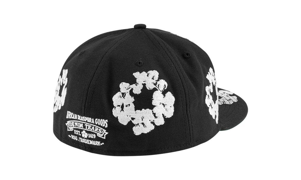 New Era Cotton Wreath 59/50 Cap "Black" DT22