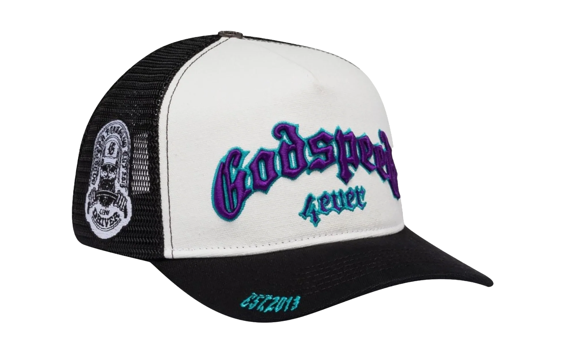 Forever Trucker Hat "White / Black / Purple" GS050