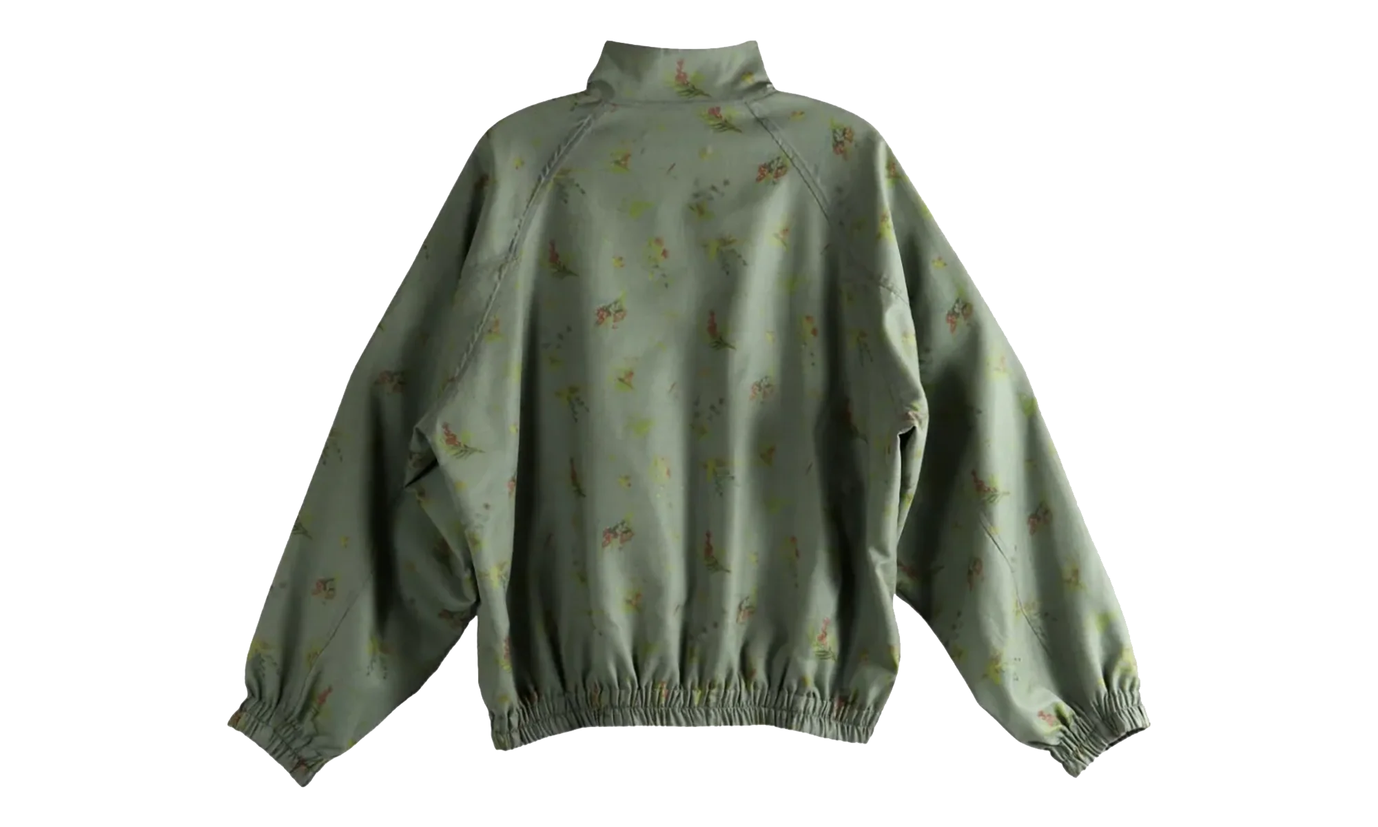 Elastic Hem Stand Collar Blouson Coat "Gray Khaki" UC2E4212 GRAY KHAKI BASE