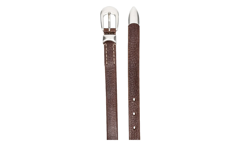 2CM Leather Belt "Brown" A2208BBR