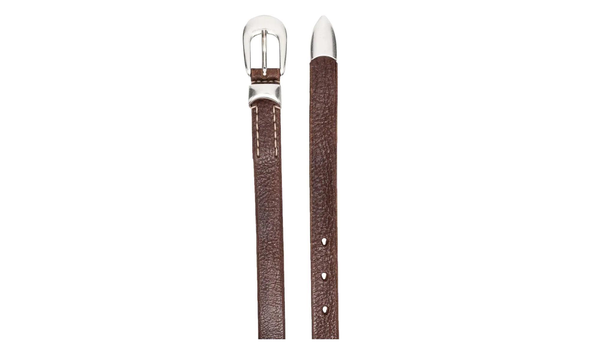2CM Leather Belt "Brown" A2208BBR