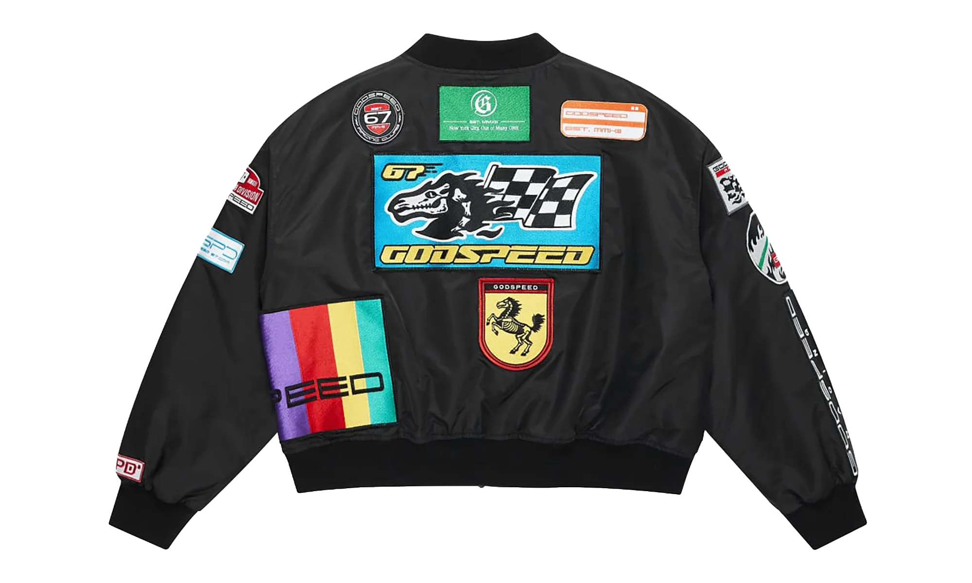 GRC Members Bomber Jacket "Black" GS178