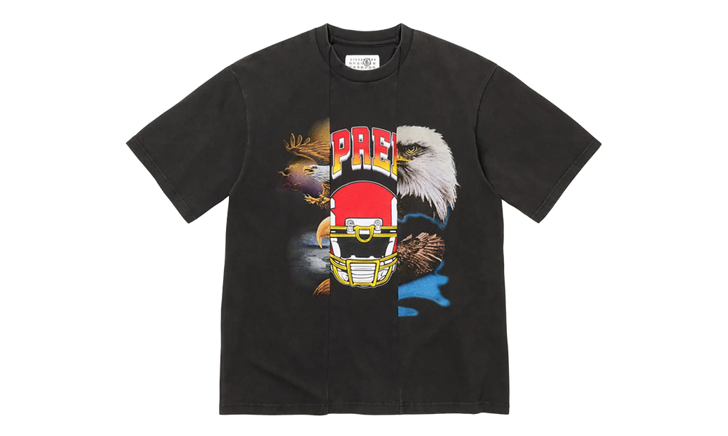 MM6 Maison Margiela Split S/S Top "SS26 - Black" SU27178