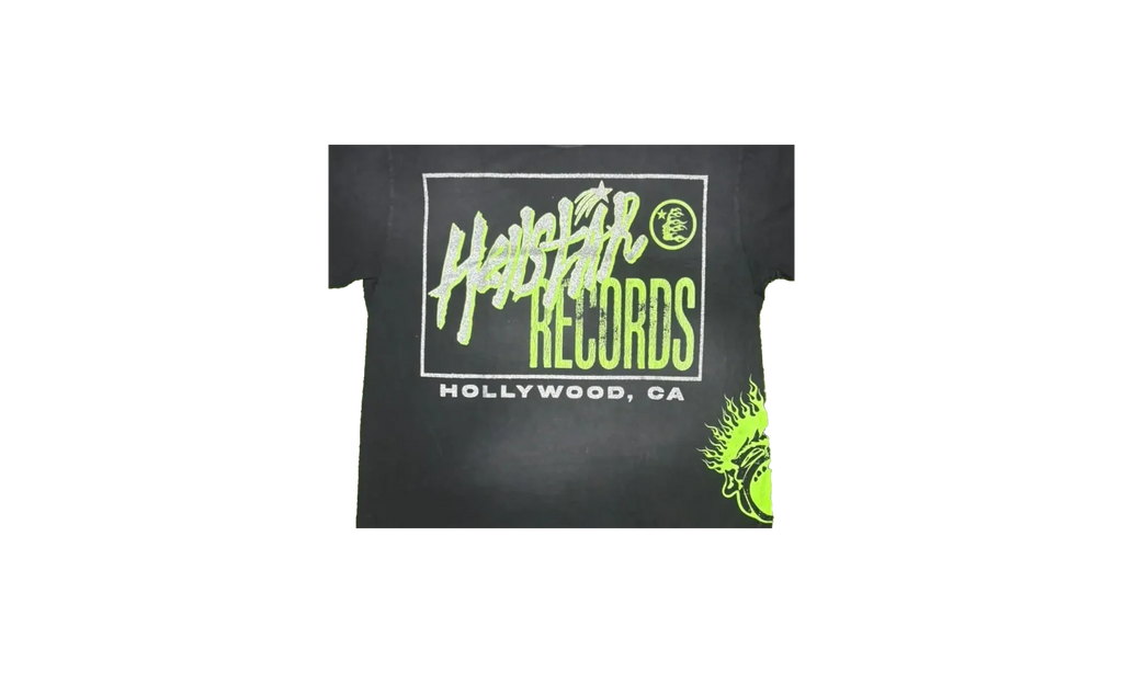 RECORDS REMIX TEE "Black" HSR179