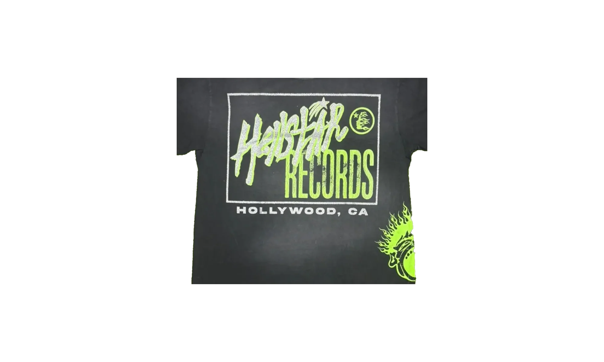RECORDS REMIX TEE "Black" HSR179