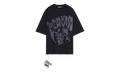 PRINTED OVERSIZED TEE "Black" RU TS0026 J120 P24 10