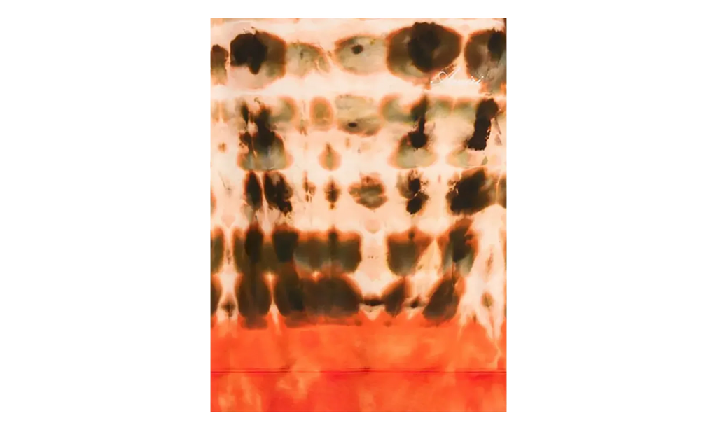 TIE DYE CREW SWEATSHIRT "Orange" AMR0090 Orange