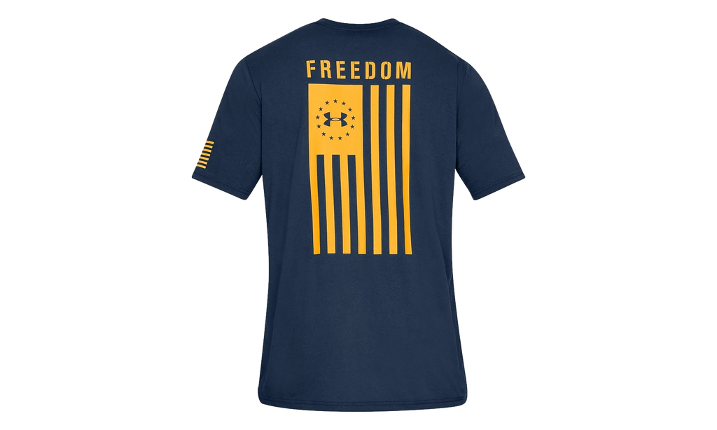 Freedom Flag T-Shirt "Academy Blue / Steeltown Gold" 1333350 410