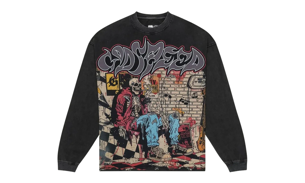 Stoner L/S "Grey Wash" HJKKVEBT