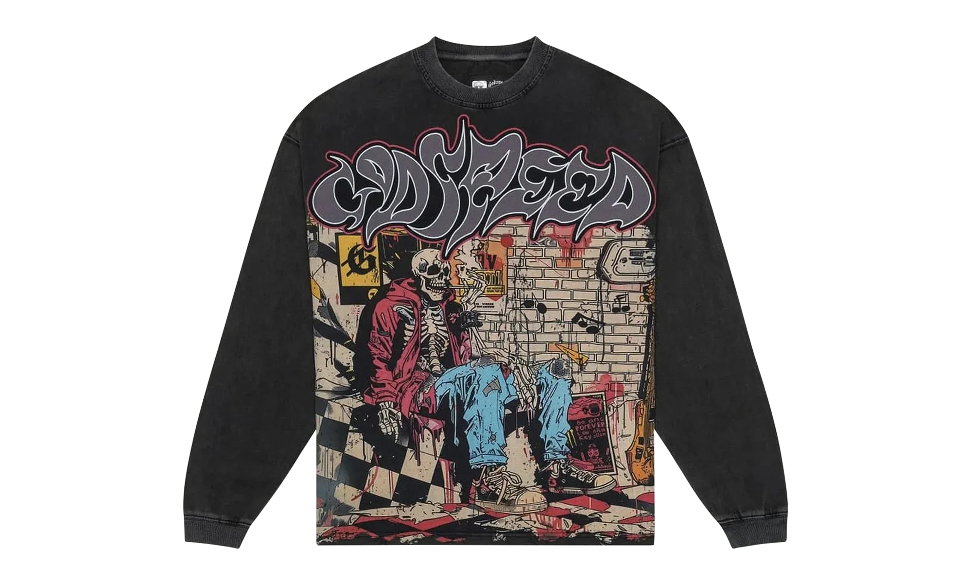 Stoner L/S "Grey Wash" HJKKVEBT
