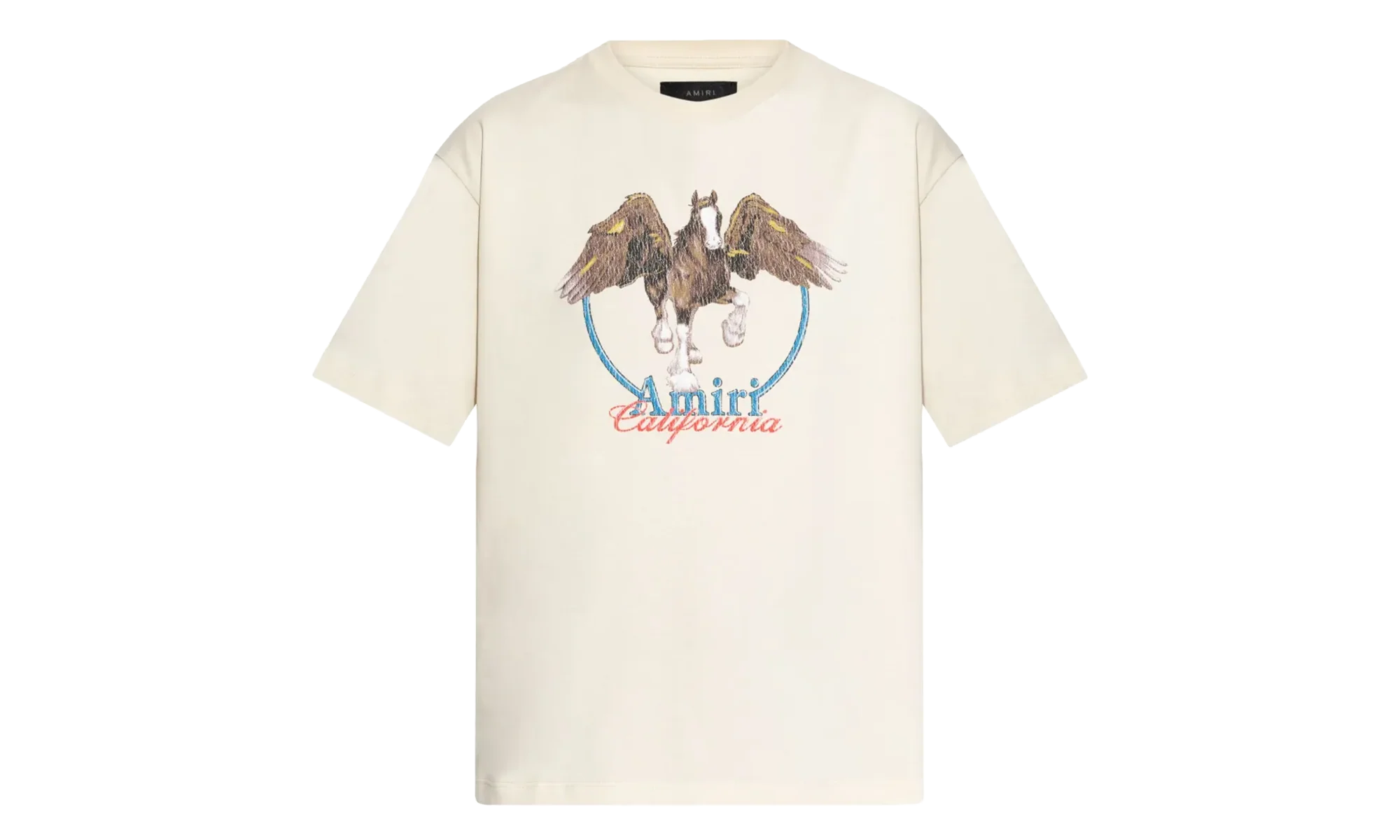 Pegasus Logo Short Sleeve T-Shirt "Alabaster" AWJYTE1044 271