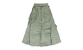 MULTI POCKET SKIRT "GREEN" 11200780011AW23