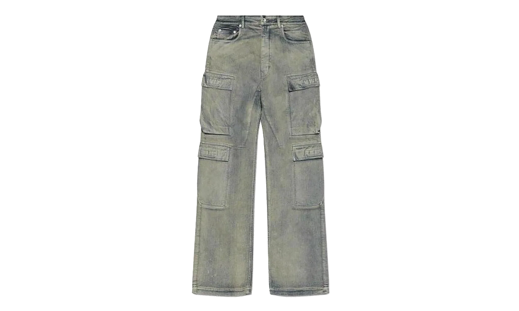 Double Cargo Jeans "Blue Faded Wash" DU02E7361 DMP BLUE