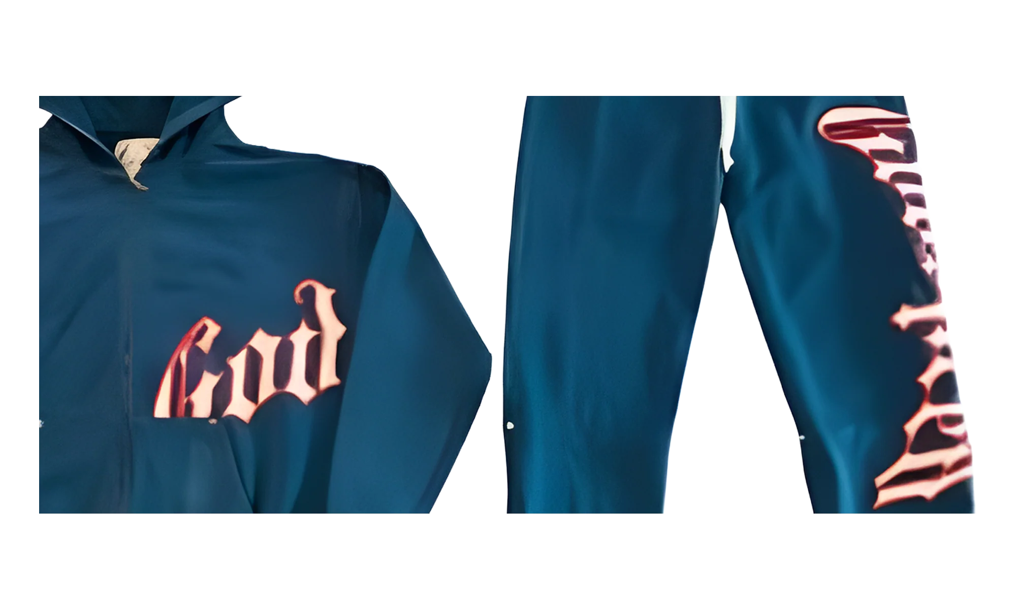 OG Logo Sweatsuit "Deep Water Blue / Red" GS057