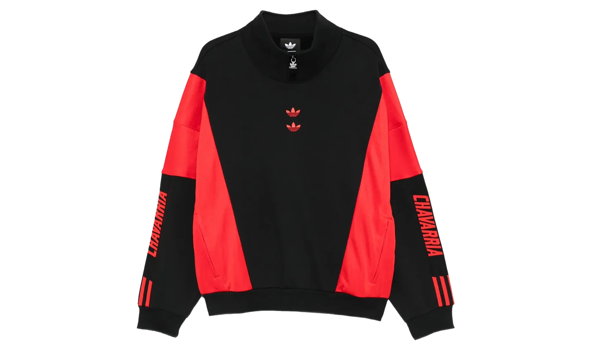 CHAVARRIA WATSONVILLE MOCKNECK Jumper "Black / Red" KD9347