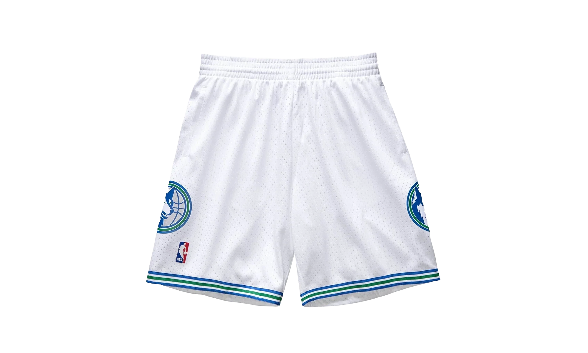 NBA Swingman Shorts "1995 Minnesota Timberwolves - White" SMSHSB19045 MTIWHIT95