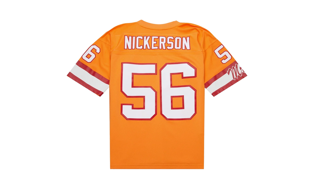 NFL Hardy Nickerson Dark Jersey "1993 Tampa Bay Buccaneers - Orange" JY9782 TBBORAN