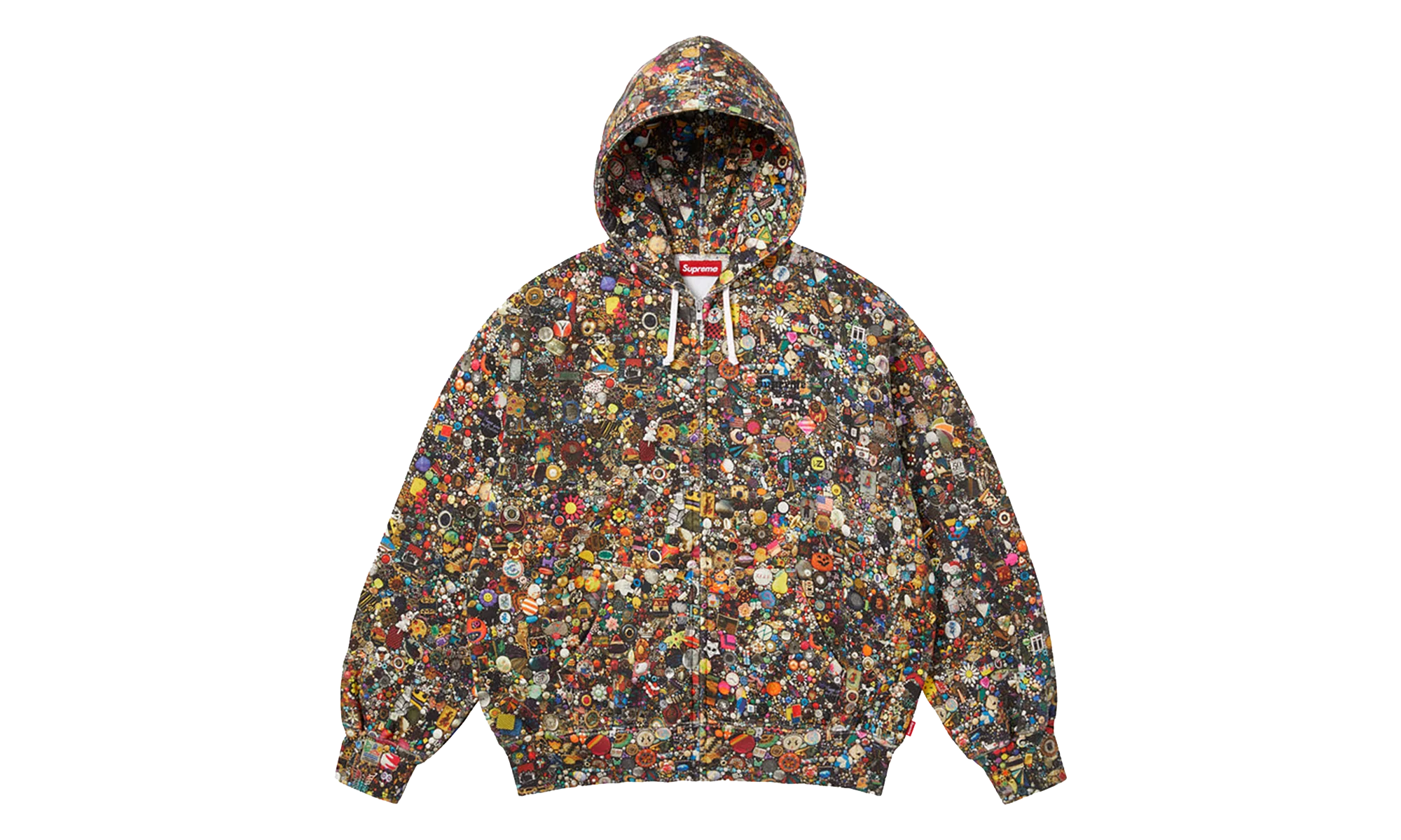 Mike Kelley Zip Up Hooded Sweatshirt "SS26 - Multicolor" SU27460