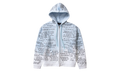 Scripture Zip Up Hoodie "Light Blue" DIGY93S3