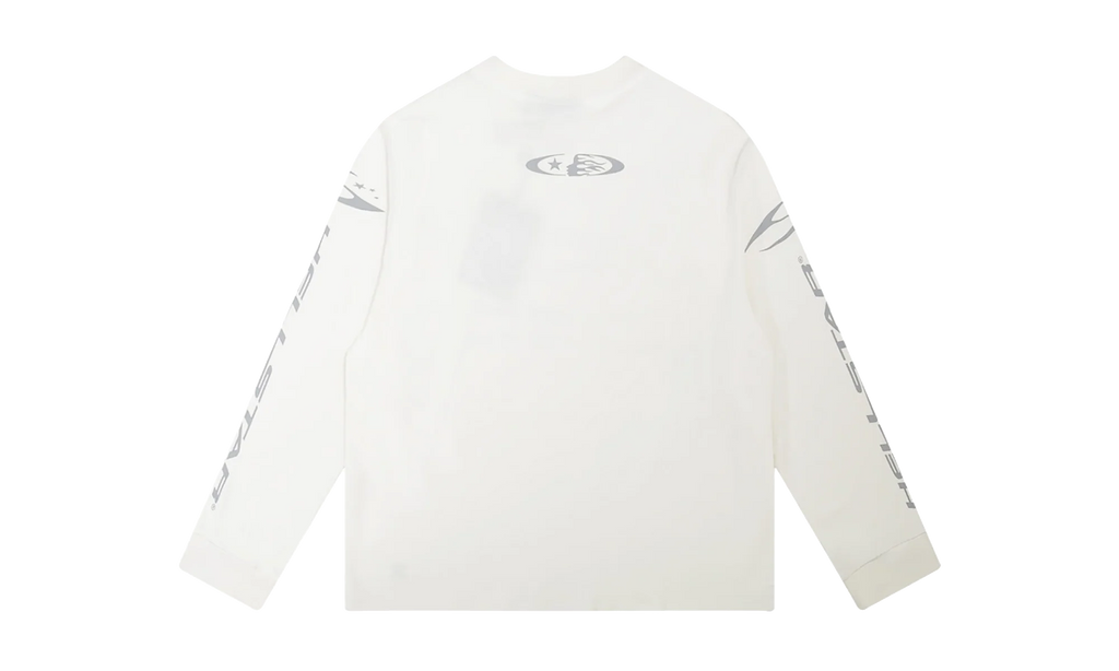 Cursive Logo Longsleeve T-Shirt "White" HSR095