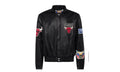 Chicago Bulls Full Leather Jacket Black "Black" NBA CHI BUL 104