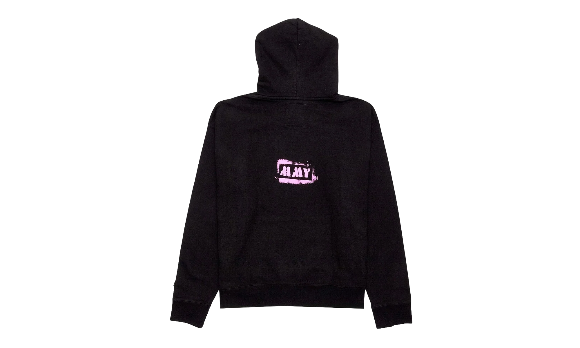MMY x Champion Teddy Bear Logo Hooded Sweatshirt "Black Pink Multi" A09HD712 BLACK