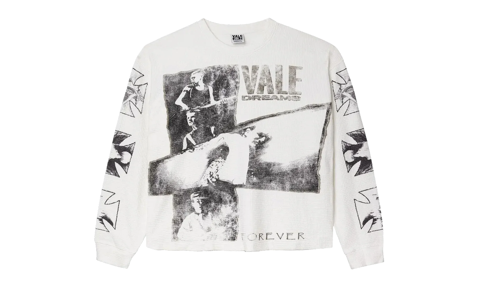 Valley Slam Long-Sleeve "White" FD9ZL4AN