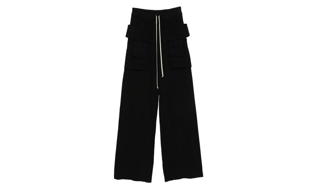 Cargo Drawstring Wide Pants "Black" DU02E7394 JDB 09