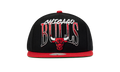 NBA Rise Up Snapback Cap "Chicago Bulls - Black" HS8507 CBUBLCK