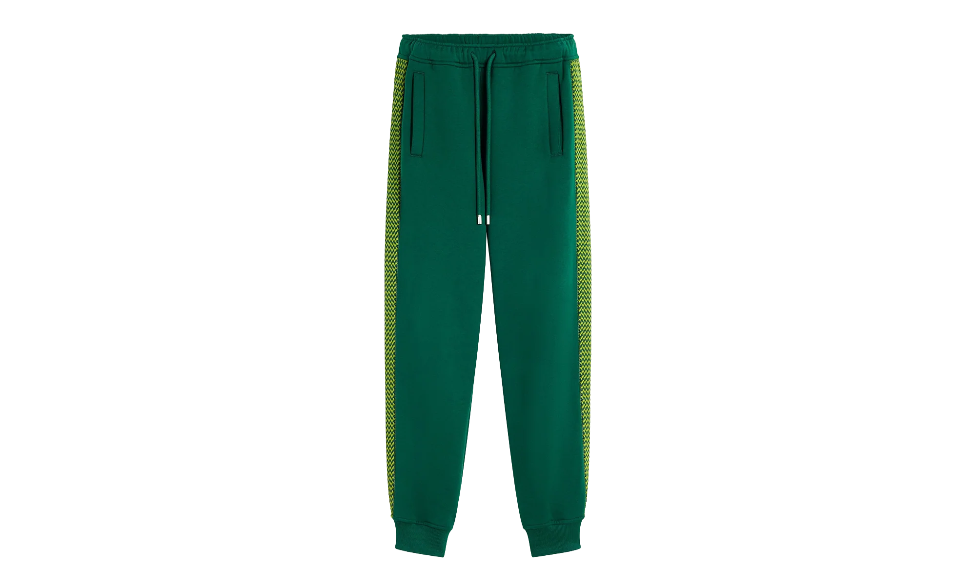 KNIT SIDE STRIPE TROUSERS "Green" RM TR0063 J212 P24 474