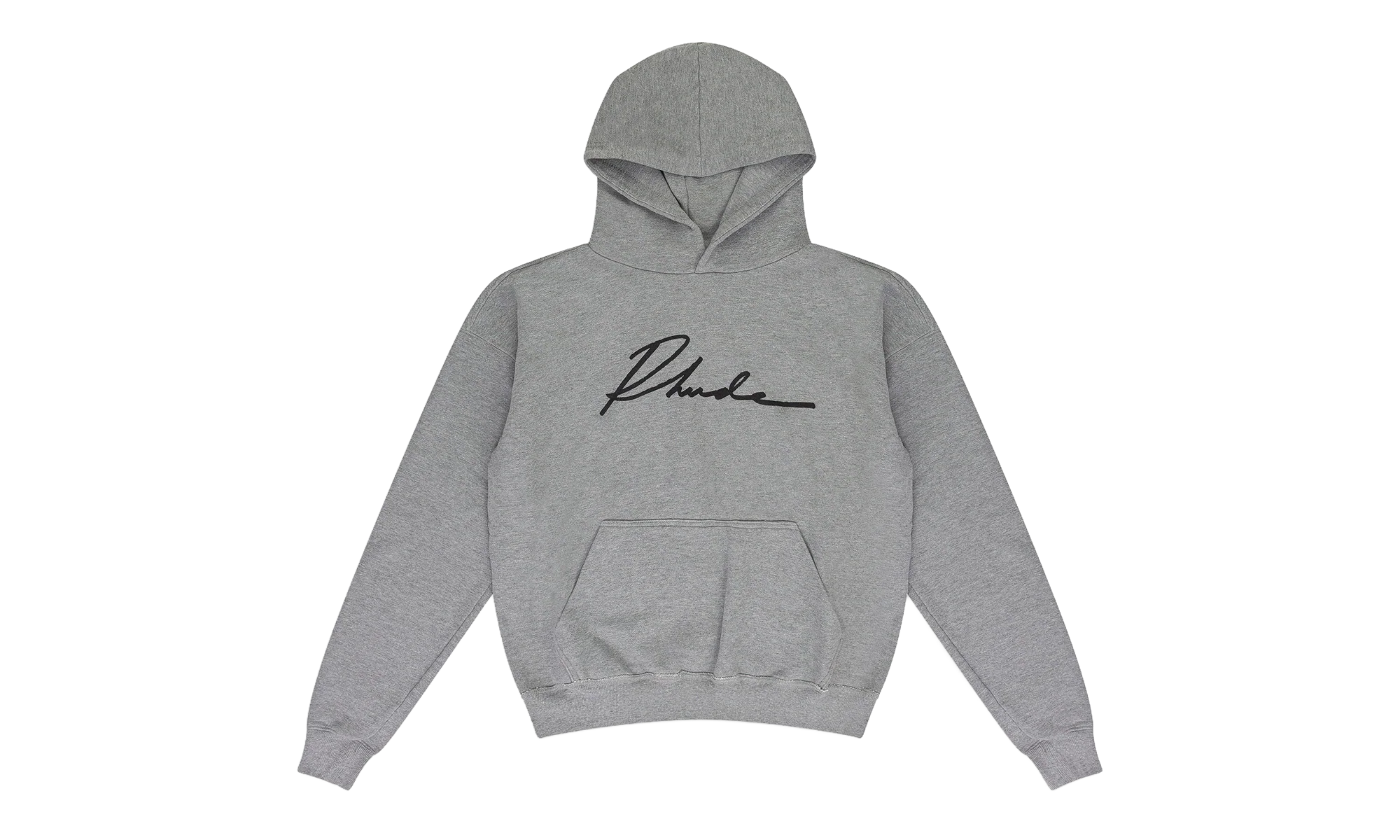 Ssense Exclusive Cursive Hoodie "Grey" RHD-MHDS-0036