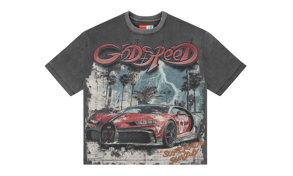 Gatti Miami Superrun T-Shirt "Grey Wash" GS066