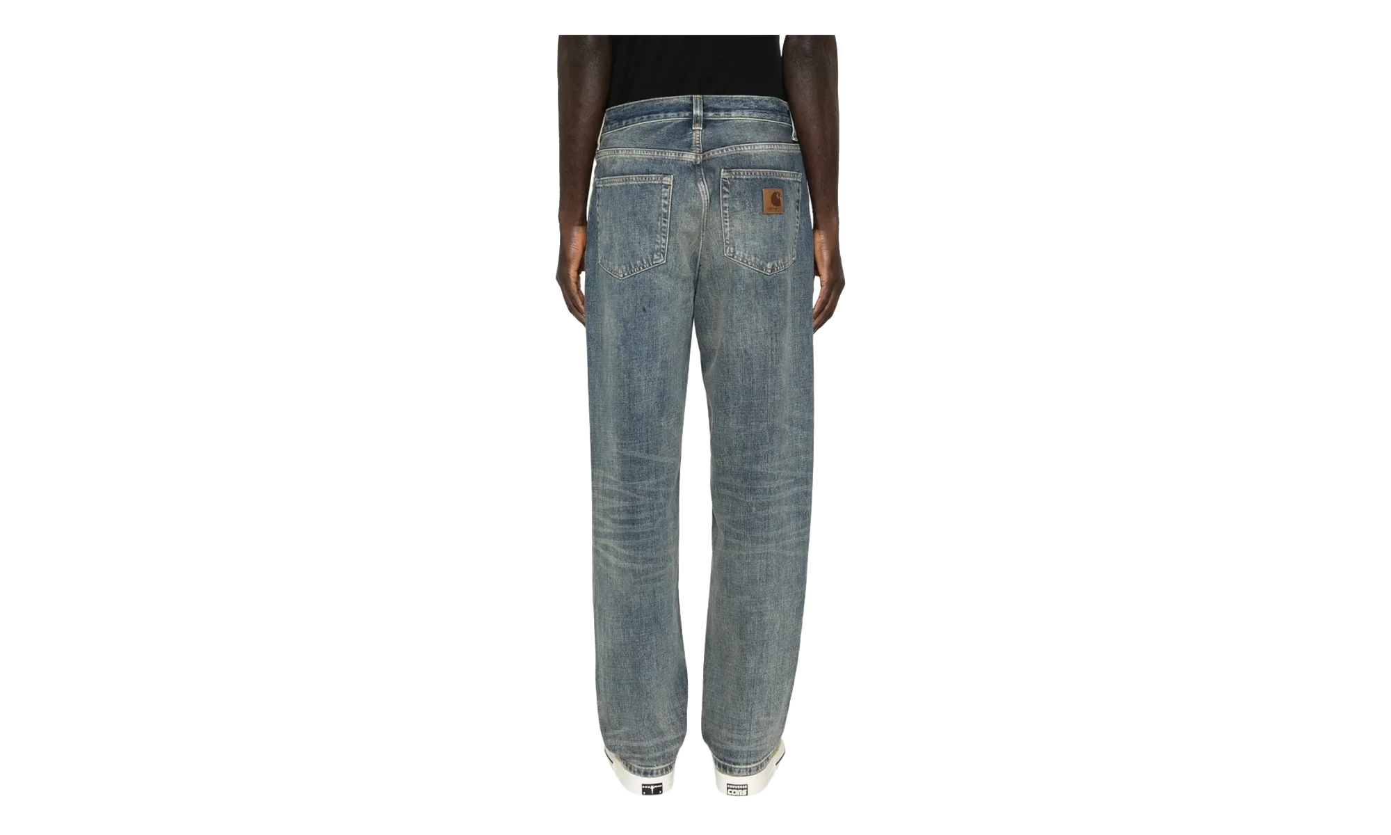 Aaron Pant - Camano Denim "Blue (Worn Used Wash)" I035879 01 4Q