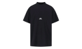 Oversized Crew Neck T-Shirt "Washed Black / White" 850345 TTVK5 9034
