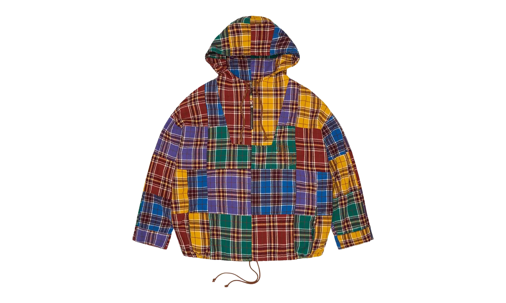 MVP Plaid Patchwork Pullover "Multicolor" DT457